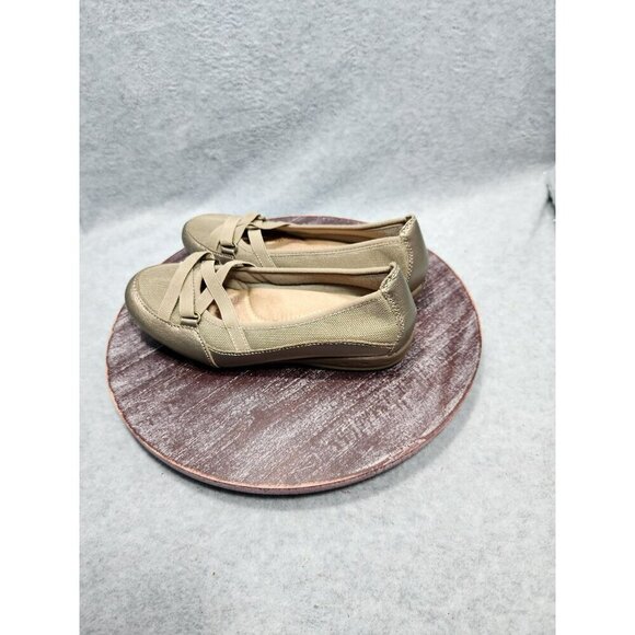 Earth Spirit Womens Slip-On Ballet Flats - Beige Size 6 - Picture 6 of 10